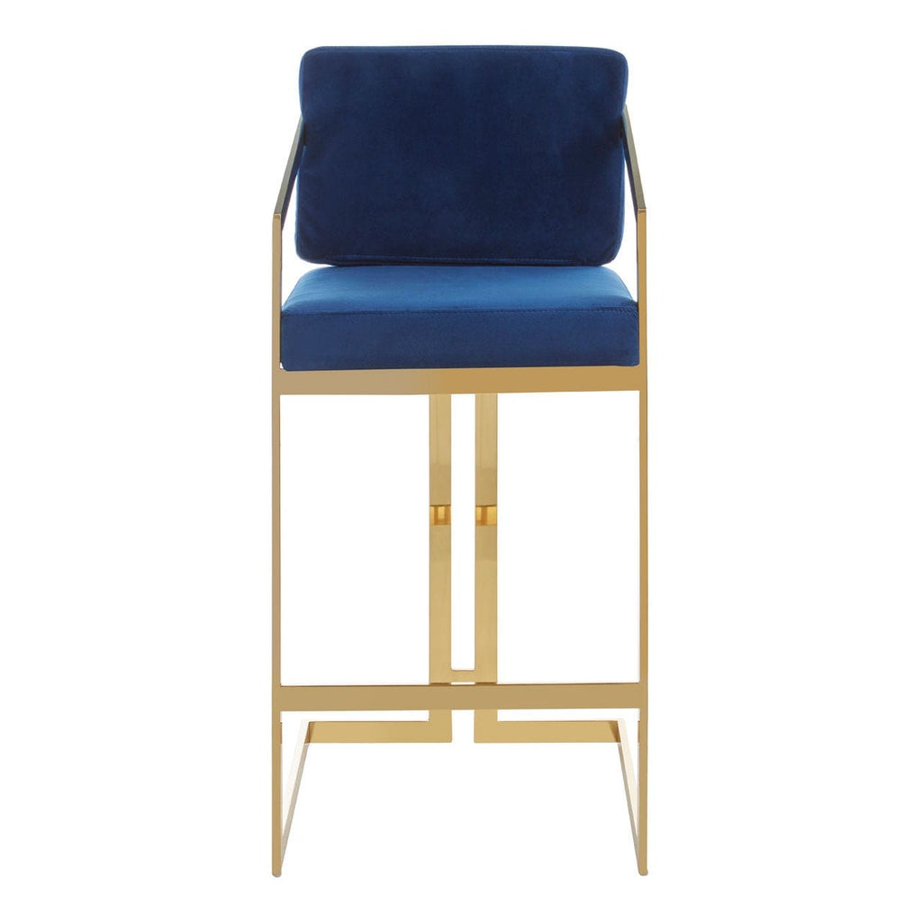 Navy gold bar deals stools