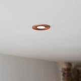 Rose Gold CCT Dim To Warm Fire Rated LED Dimmable 10W IP65 Downlight