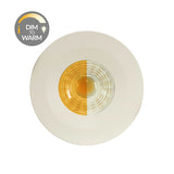 Cream CCT Dim To Warm Fire Rated LED Dimmable 10W IP65 Downlight