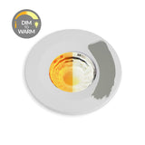 Primed Paintable CCT Dim To Warm Fire Rated LED Dimmable 10W IP65 Downlight