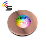 Copper Fire Rated Colour Changing Smart LED IP65 Downlight